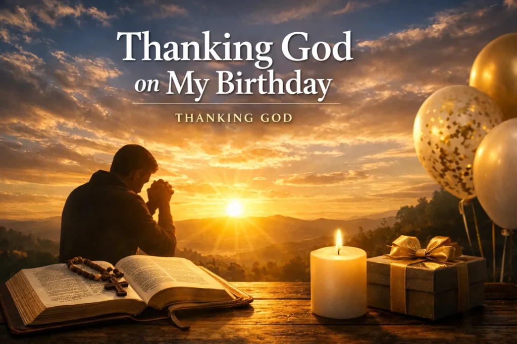Thanking God on My Birthday