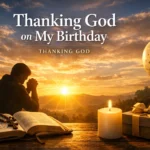 Thanking God on My Birthday