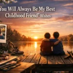 “You Will Always Be My Best Childhood Friend” Wishes