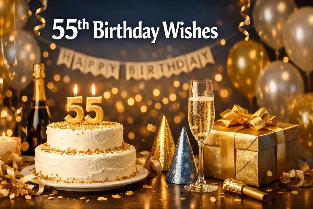 55th Birthday Wishes