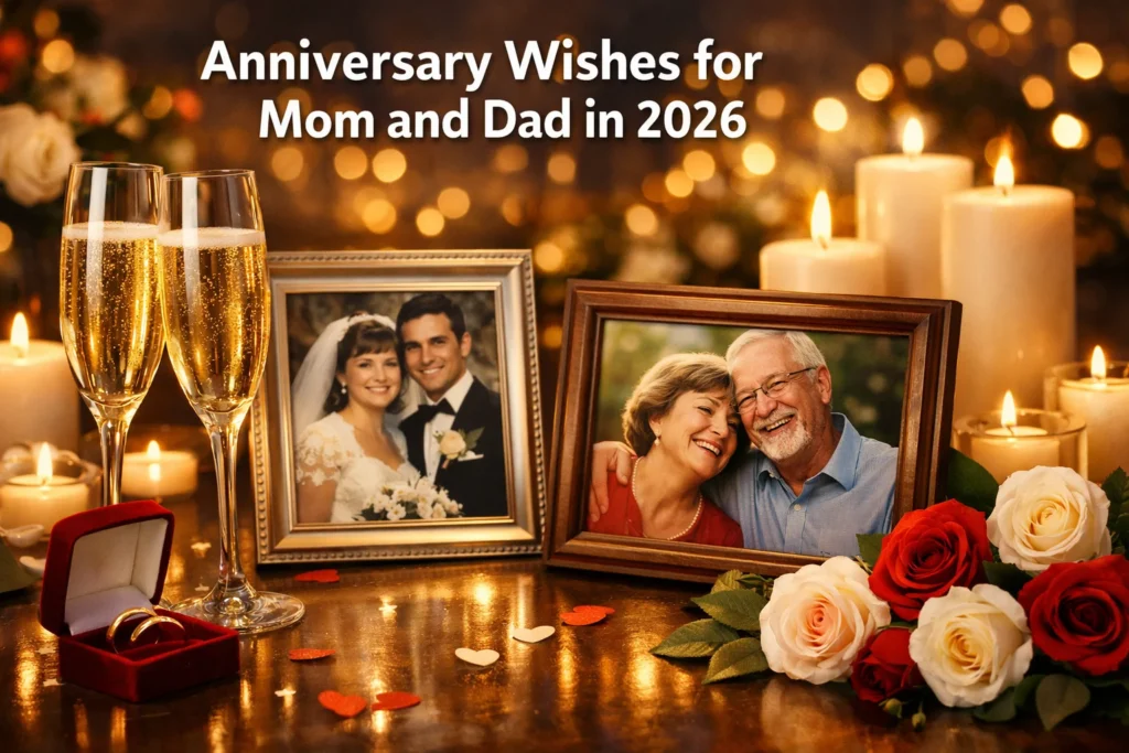 Anniversary Wishes for Mom and Dad