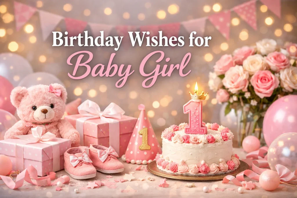 Birthday Wishes for Baby Girl