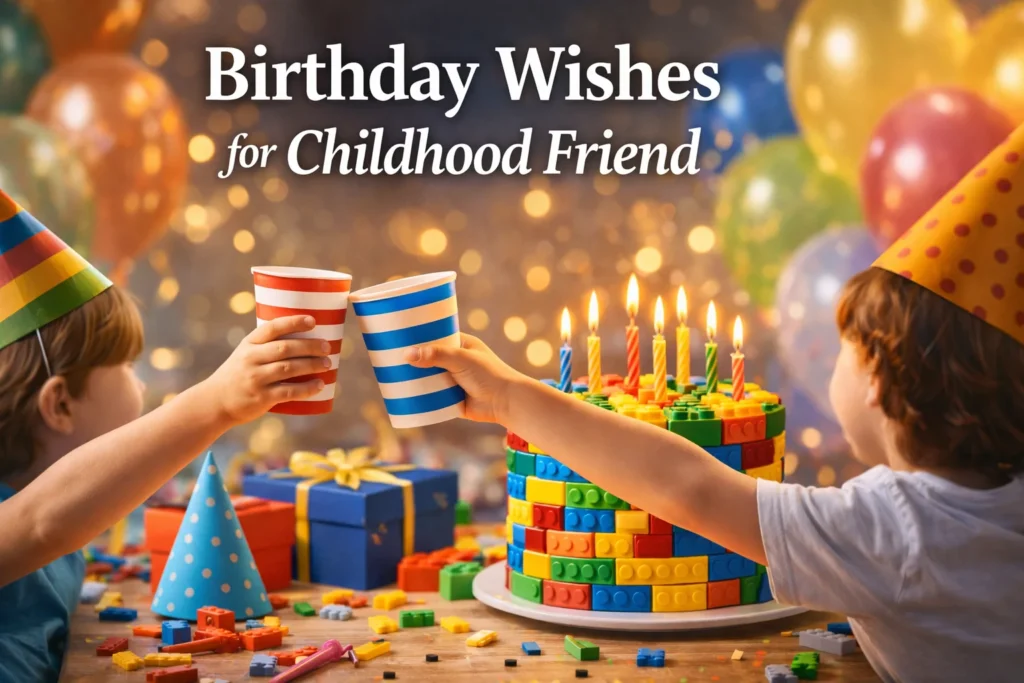 Birthday Wishes for Childhood Friend