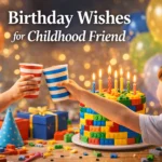 Birthday Wishes for Childhood Friend
