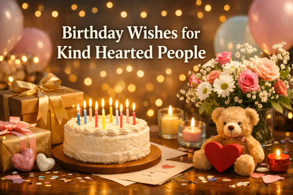 Birthday Wishes for Kind Hearted People