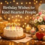 Birthday Wishes for Kind Hearted People