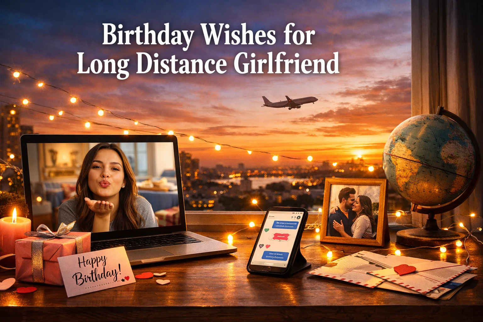 Birthday Wishes for Long Distance Girlfriend