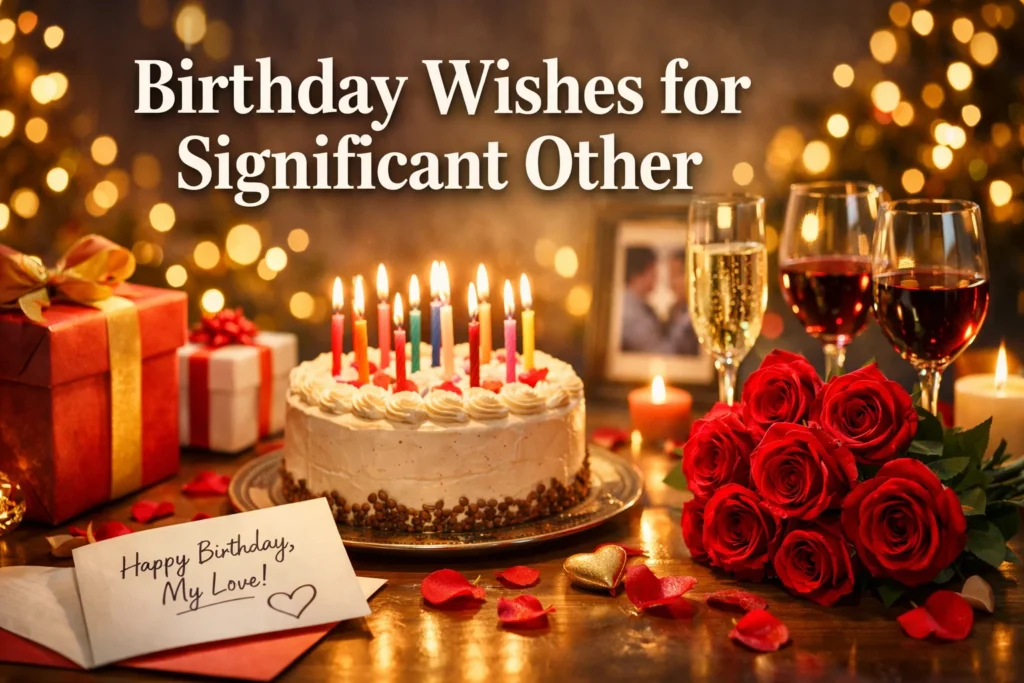 Birthday Wishes for Significant Other