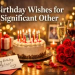 Birthday Wishes for Significant Other