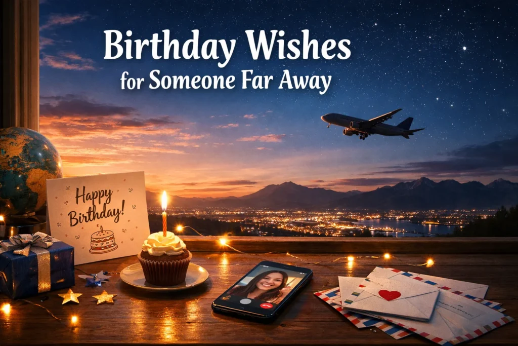Birthday Wishes for Someone Far Away