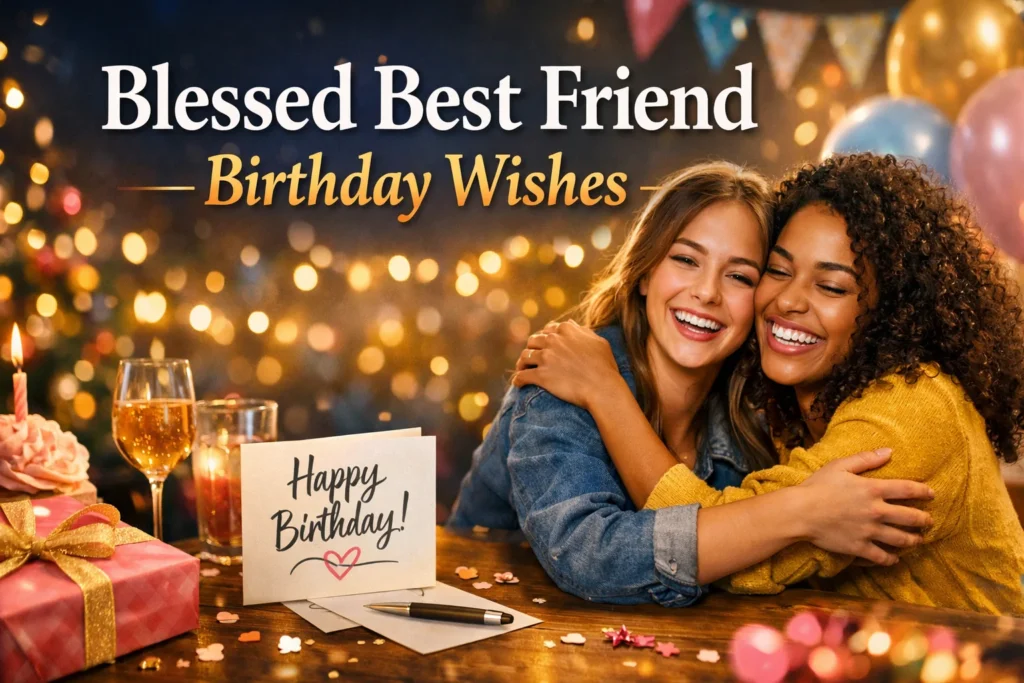 Blessed Best Friend Birthday Wishes