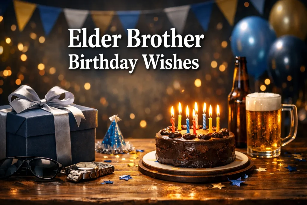 Elder Brother Birthday Wishes