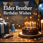 Elder Brother Birthday Wishes