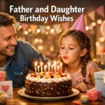 Father and Daughter Birthday Wishes