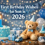 First Birthday Wishes for Son