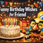 Funny Birthday Wishes for Friend