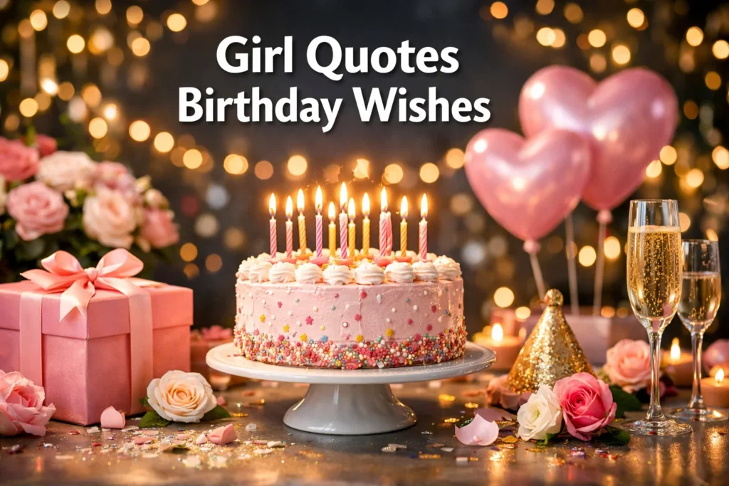 Girl Quotes Birthday Wishes