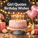 Girl Quotes Birthday Wishes
