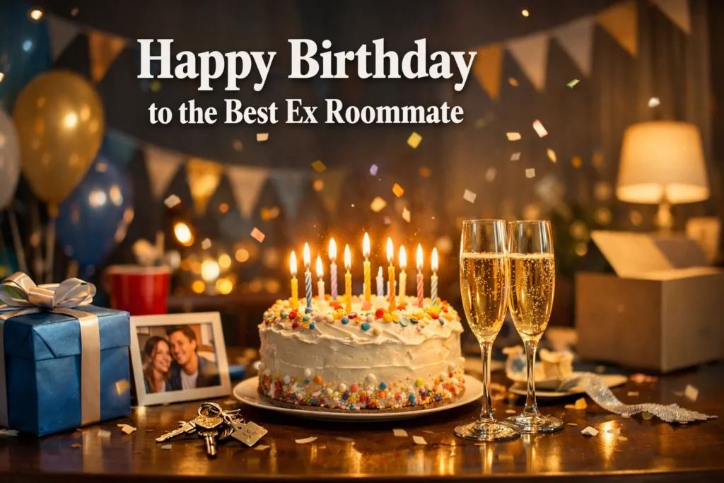 Happy Birthday to the Best Ex Roommate