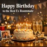 Happy Birthday to the Best Ex Roommate