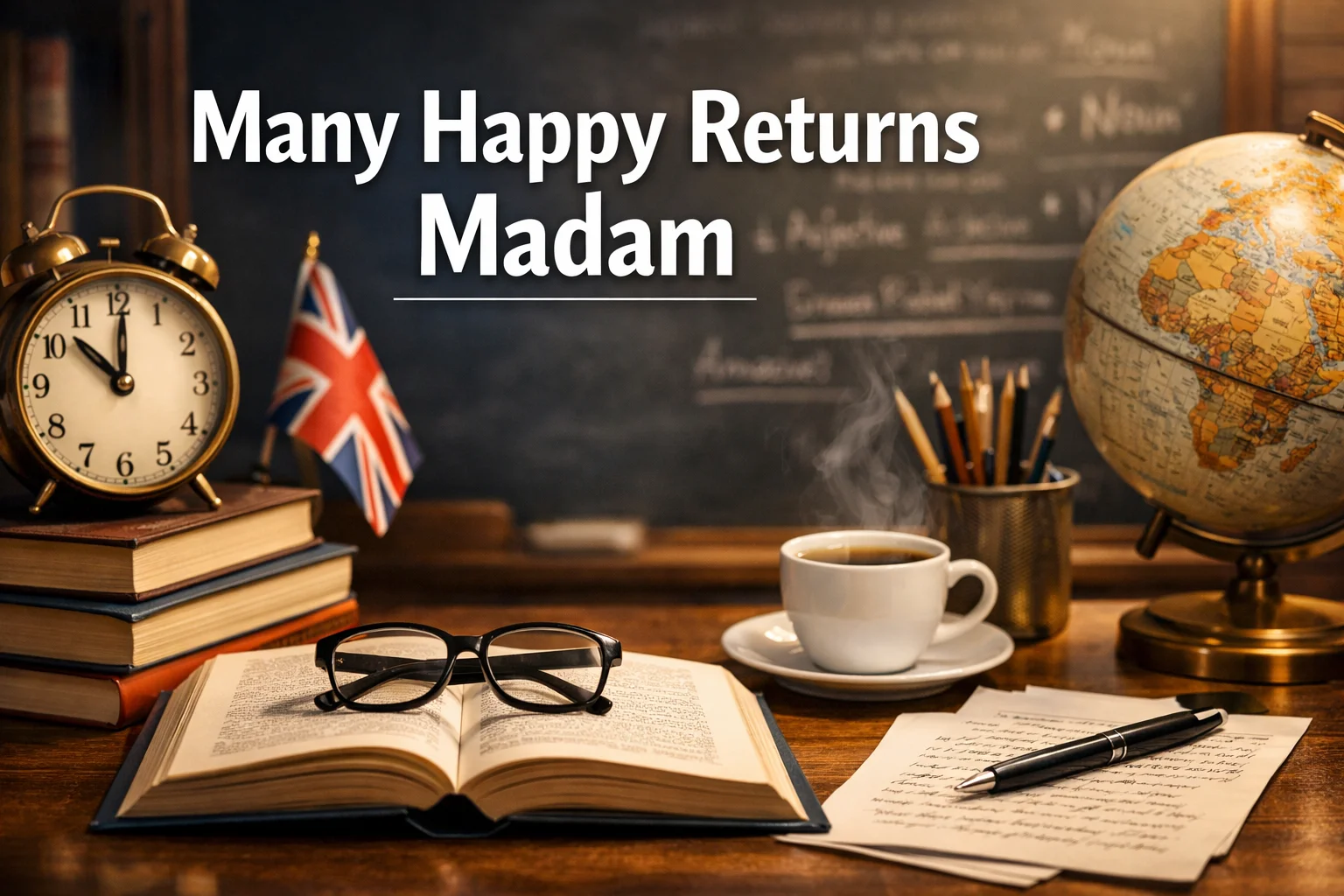 Many Happy Returns Madam