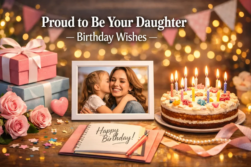 Proud to Be Your Daughter wishes