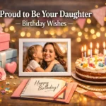 Proud to Be Your Daughter wishes