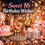 Sweet 16 Birthday Wishes