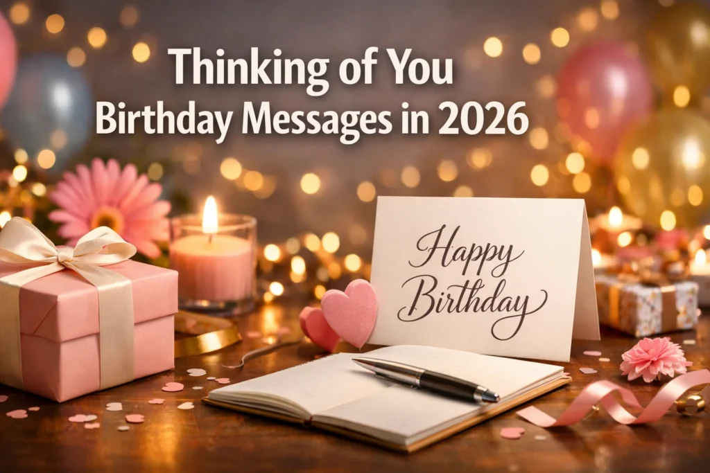 Thinking of You Birthday Messages