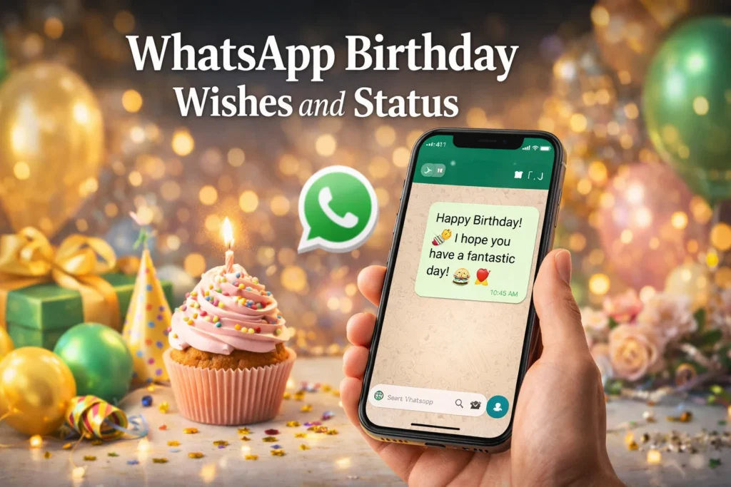WhatsApp Birthday Wishes and Status