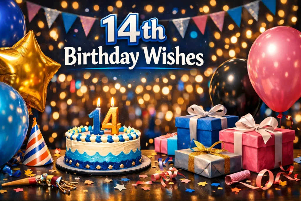 14th Birthday Wishes