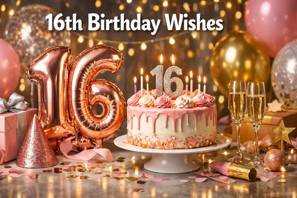 16th Birthday Wishes