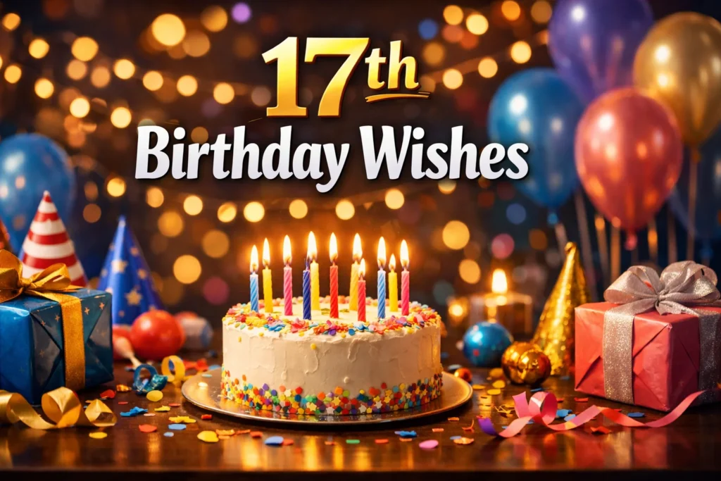 17th Birthday Wishes