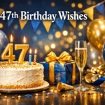 150+ Unique and Creative 47th Birthday Wishes in 2026