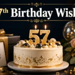 57th Birthday Wishes