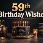 59th Birthday Wishes