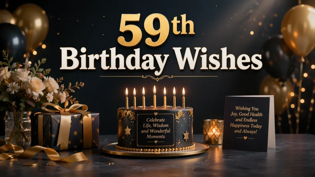 59th Birthday Wishes