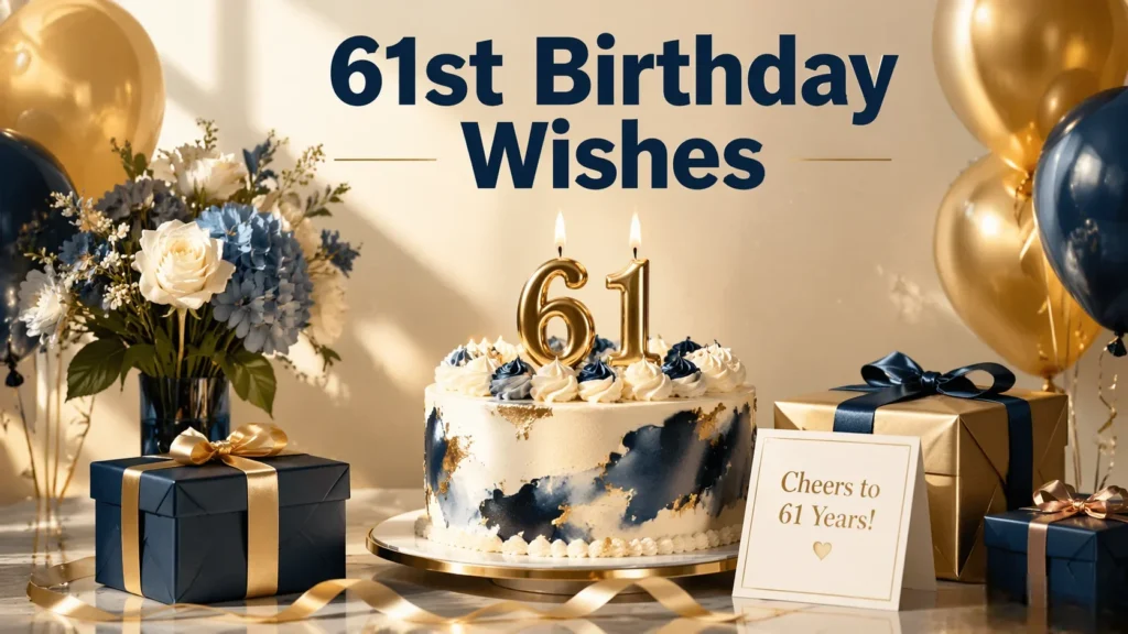 61st Birthday Wishes