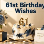 61st Birthday Wishes