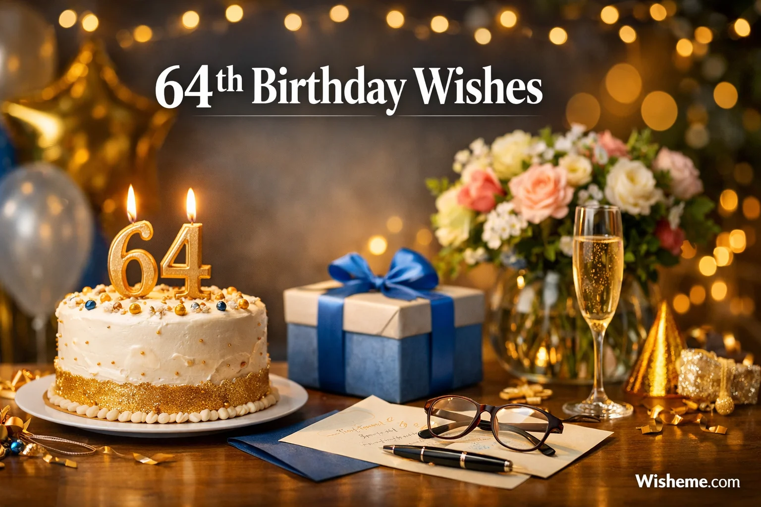 64th Birthday Wishes