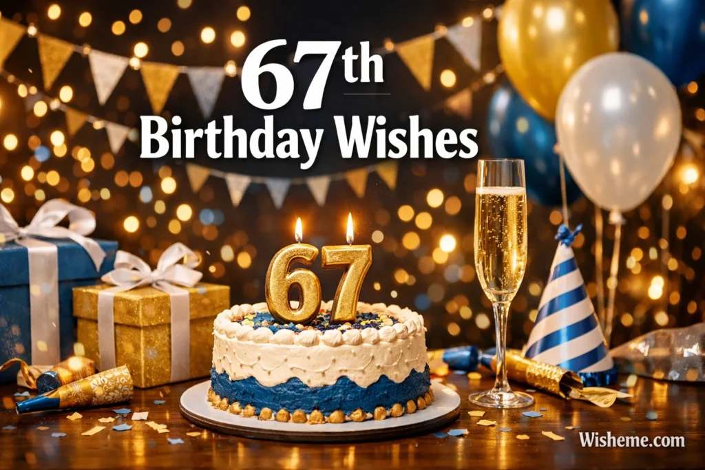 67th Birthday Wishes