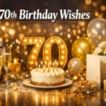 70th Birthday wish