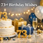 73rd Birthday Wishes