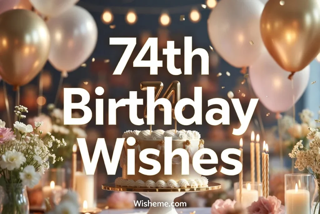 74th Birthday Wishes