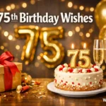 75th Birthday Wishes
