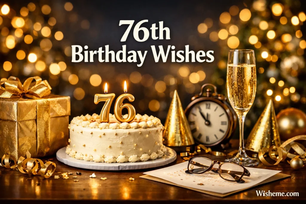 76th Birthday Wishes