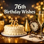 76th Birthday Wishes