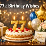 77th Birthday Wishes