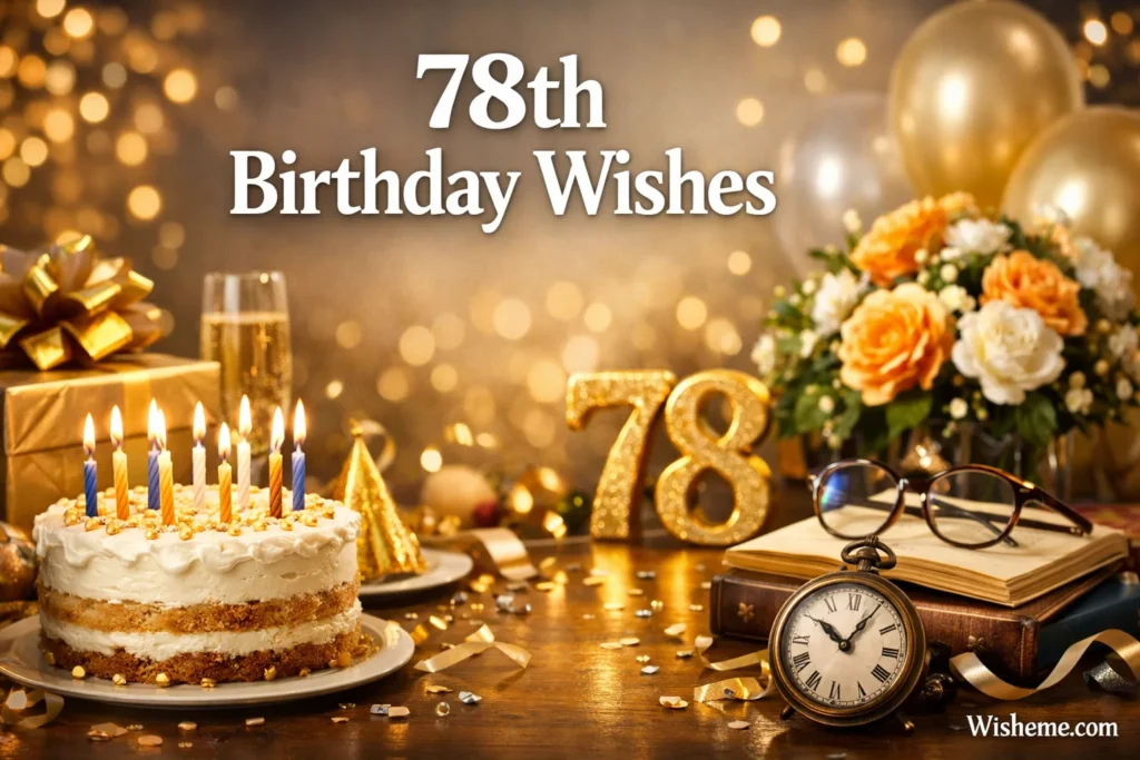 78th Birthday Wishes