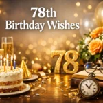 78th Birthday Wishes